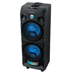 Top 10 ⌛ MUSE Enceinte 3-1935 DJ - Noir - Bluetooth 4.2 - Coffrage En Bois - Micro & Télécommande Inclus ????