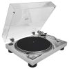 Le moins cher ???? AUDIO TECHNICA Platine Vinyle AT LP120XUSBSV - Gris Argenté ????
