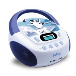 Meilleure vente ???? METRONIC Radio CD Iceberg - Blanc Et Bleu ????