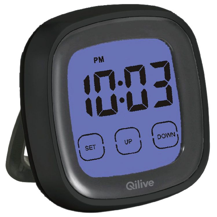 Grosses soldes ???? QILIVE Q1953 - Réveil - Noir ???? 1 Grosses soldes ???? QILIVE Q1953 - Réveil - Noir ????