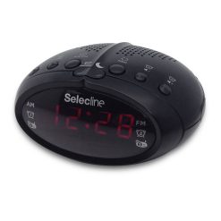 Meilleure vente ✨ SELECLINE Radio Réveil - Noir - CT 303 ????