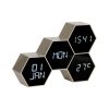 Coupon ???? Karlsson Réveil Six 4 Facettes Hexagonale - Or ✨
