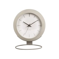 De gros ✔️ Karlsson Horloge à Poser Nirvana Globe - Ivoire/Gris Clair ✔️