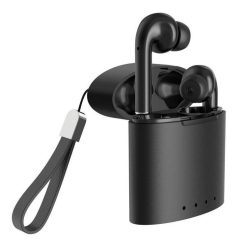 Grosses soldes ???? Paris Prix Écouteurs Sans Fil Earbox Pro Induction 6cm Noir ❤️